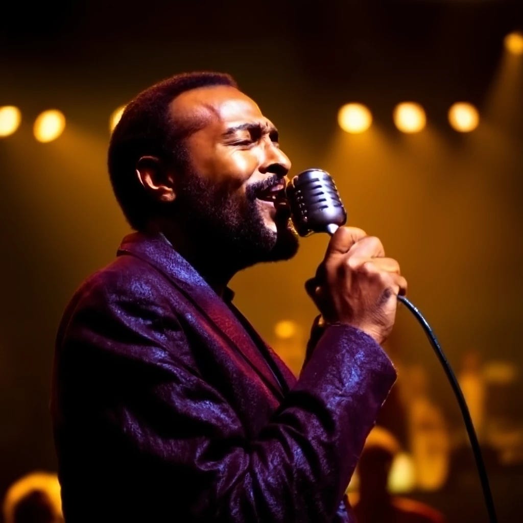 Marvin Gaye singing Marvin Gaye singing