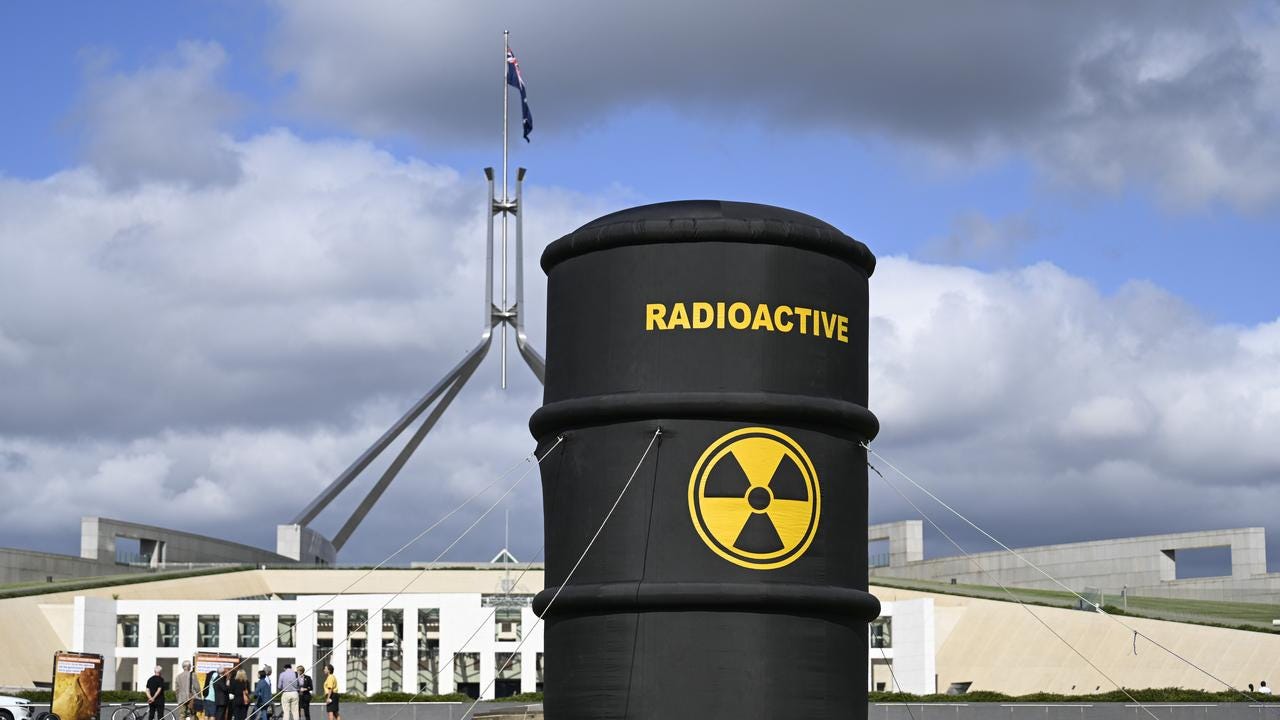 Our government scoffs at nuclear with arguments that are as dated and unsophisticated as the ‘evidence’ on which it relies. Picture: NewsWire / Martin Ollman
