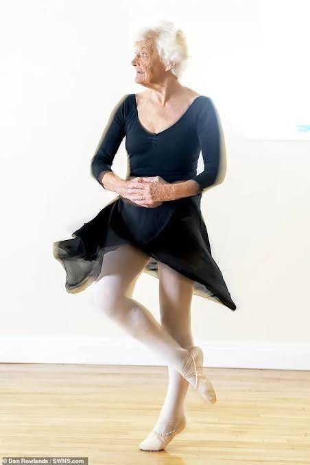 Britain's oldest ballerina is still dancing almost nine DECADES later