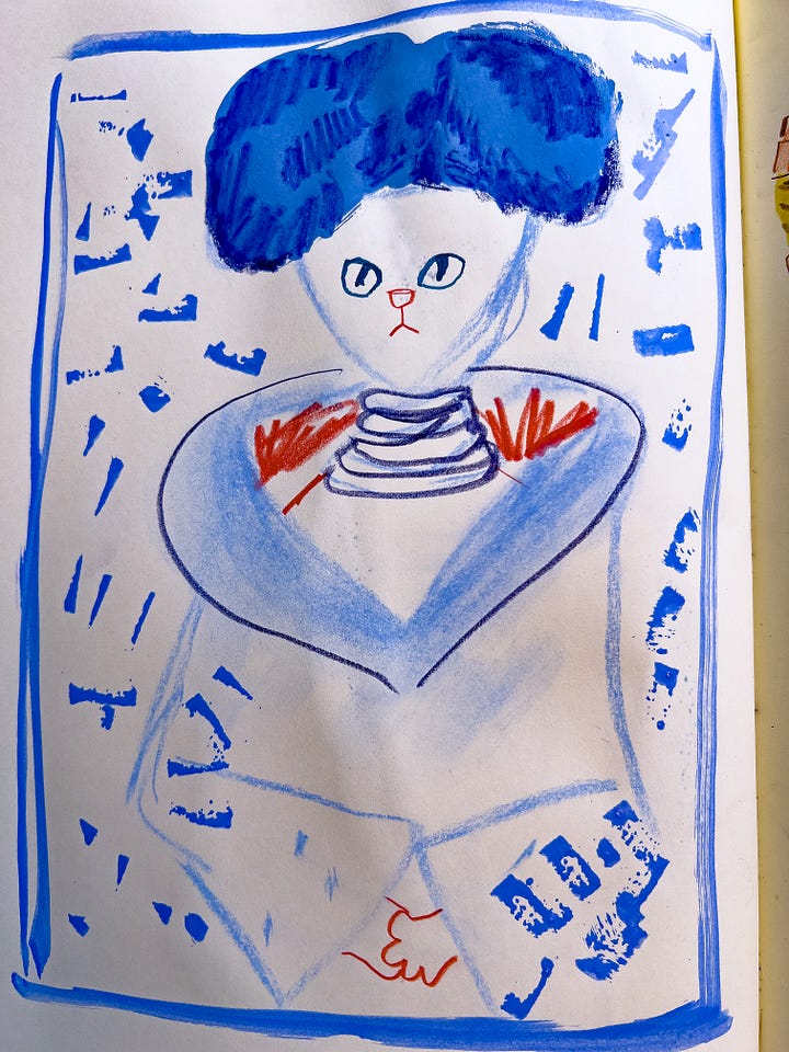 kittens from album covers illustrations