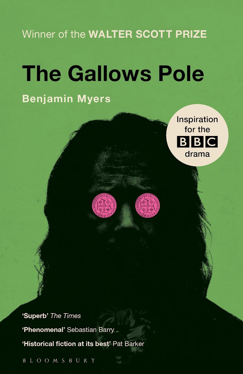 coins on the eyes of a silhouette - Gallows Pole cover image