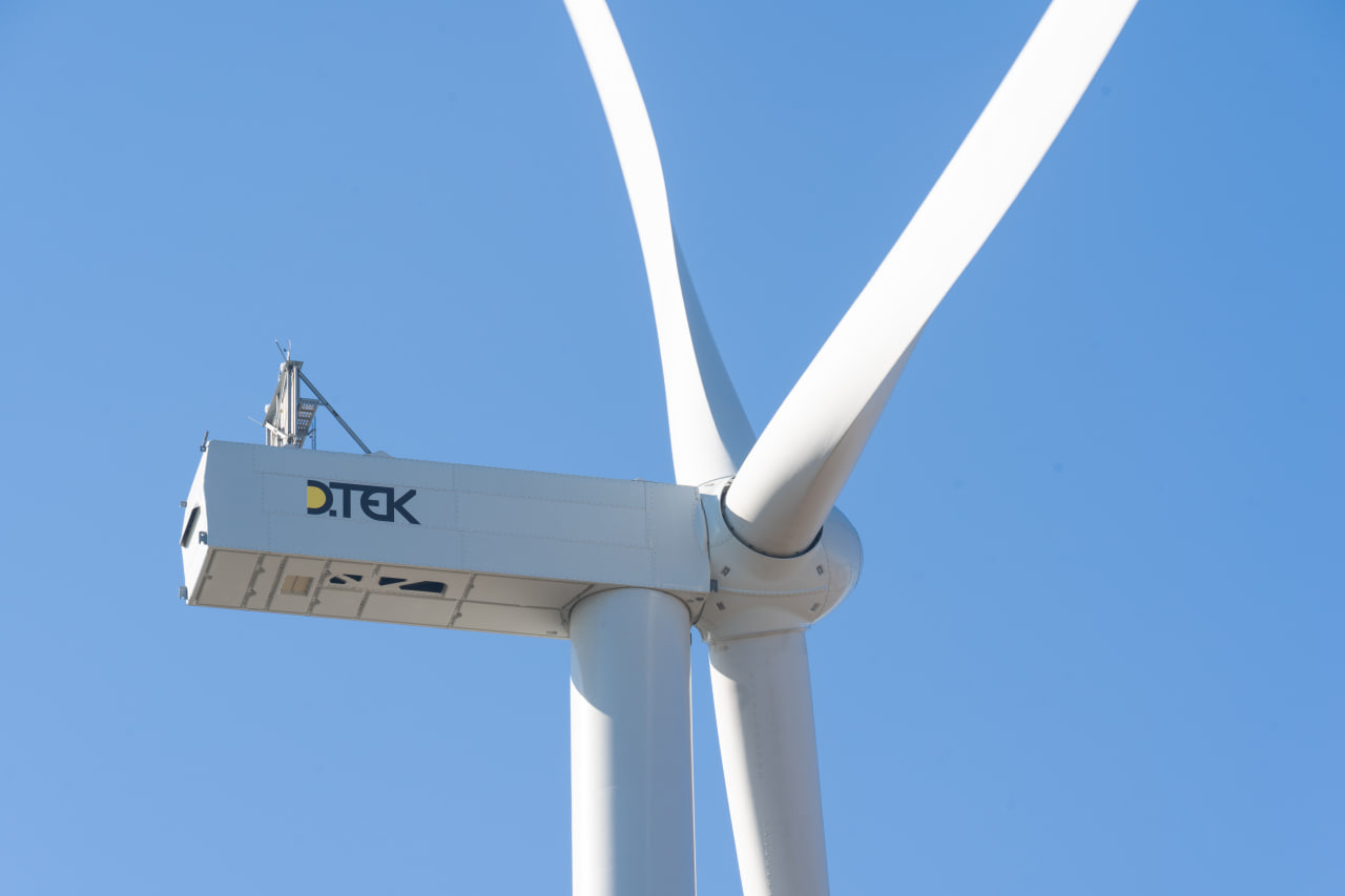DTEK, Tiligulska wind power station, wind power plant, green energy, energy balance of Ukraine, renewable energy, 30 by 2030, energy decentralization, electricity generation