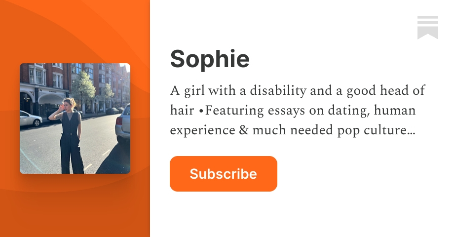 Sophie | Substack