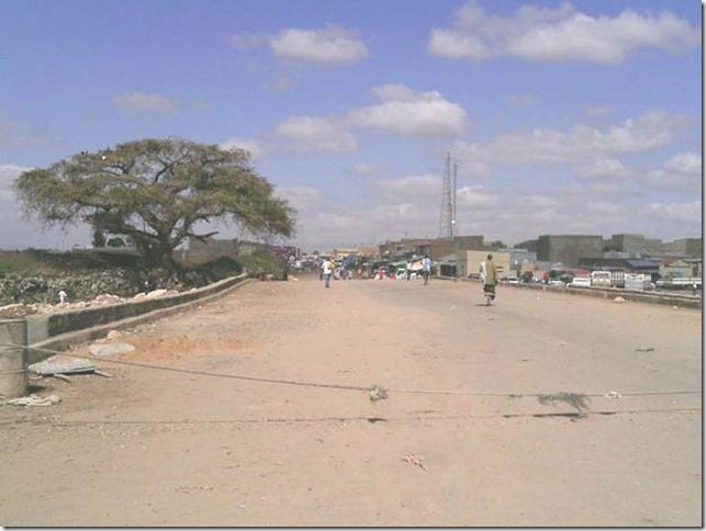 Border crossing between Somaliland and Ethiopia