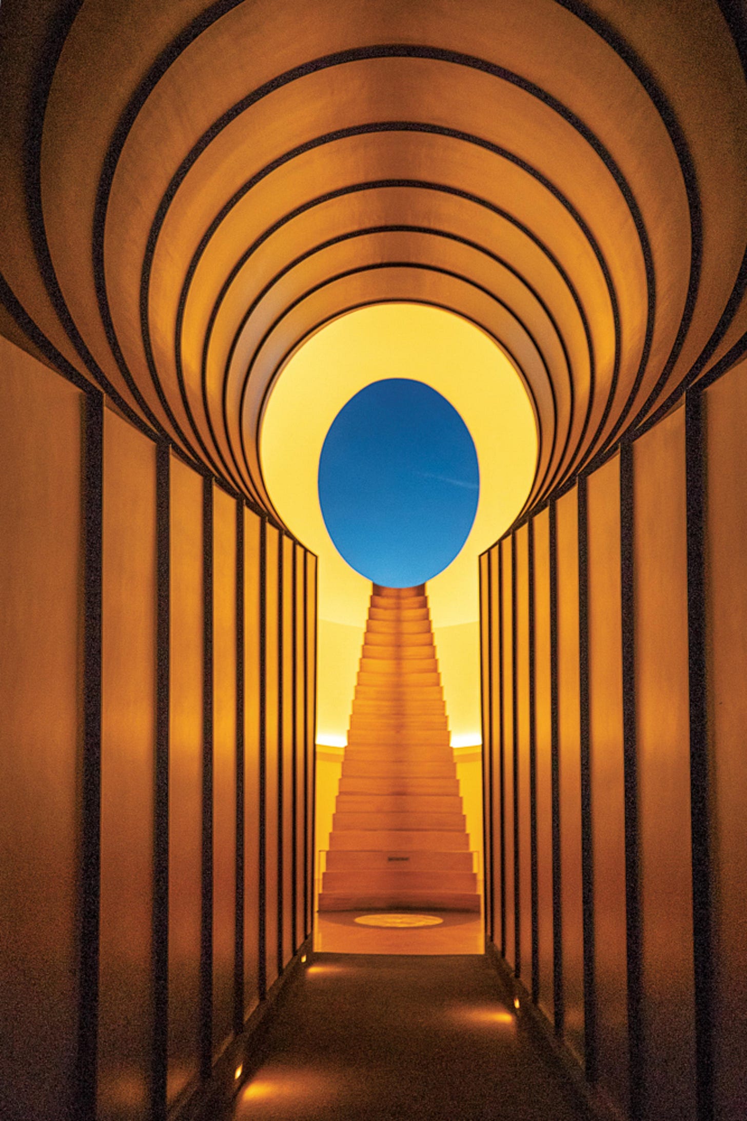 James Turrell's New Masterpiece in the Desert - WSJ