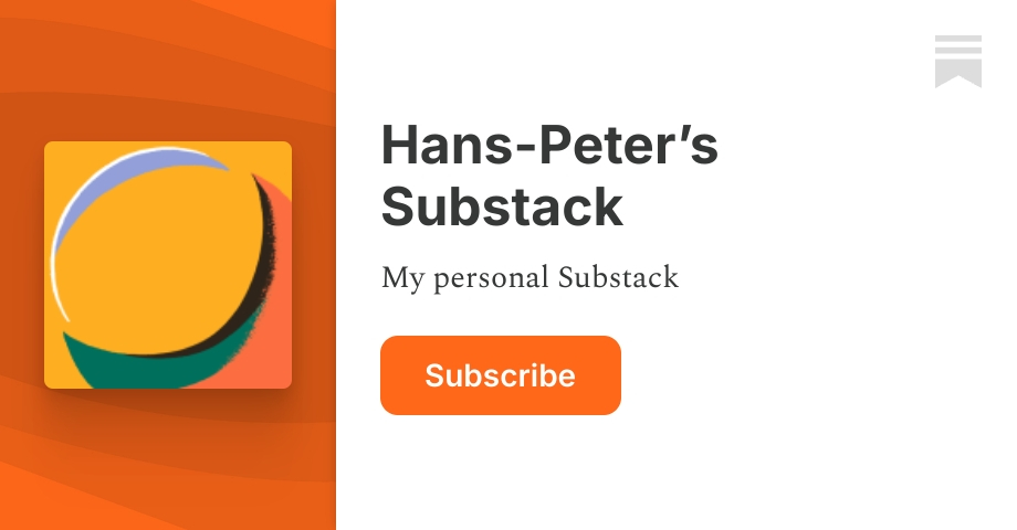 Hans-Peter’s Substack | Substack
