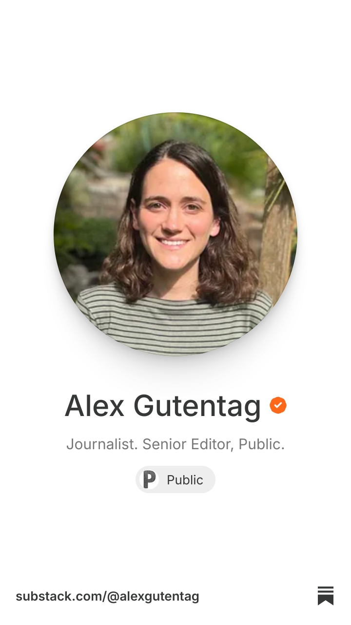 Alex Gutentag | Substack