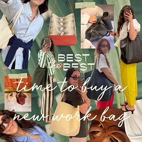 the best best: time to buy a new work bag