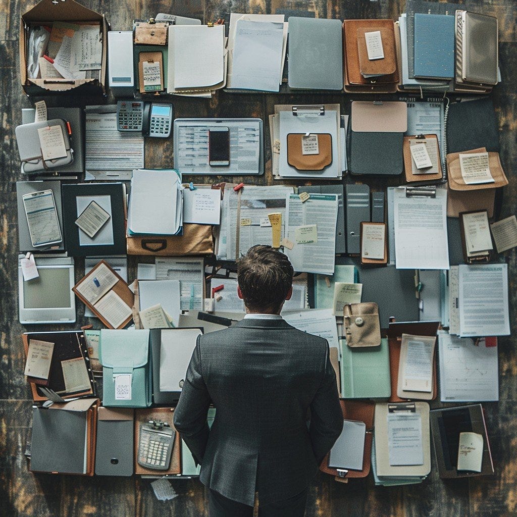 Free Organizing Cluttered Desk Image | Download at StockCake