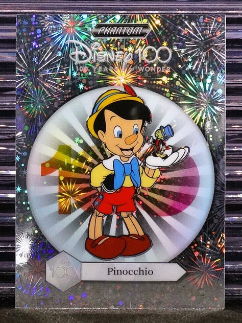 2023 Phantom Disney 100 Wondrous Character Trading Cards