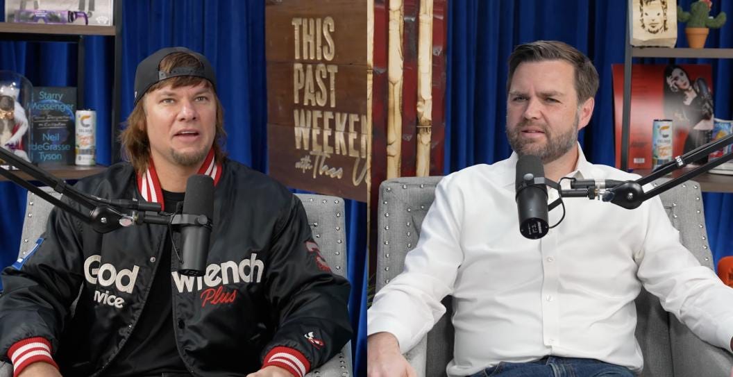 Theo Von & JD Vance Have a Surprisingly Candid, Occasionally Dumb  Conversation About Drugs - Wide Open Country