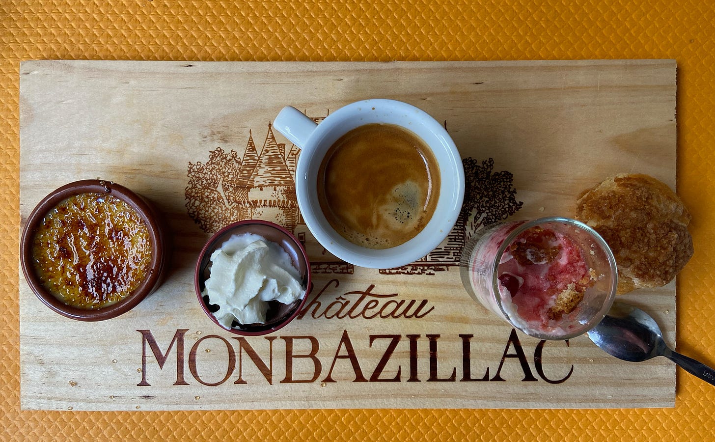 Gourmet café at Château Monbazillac
