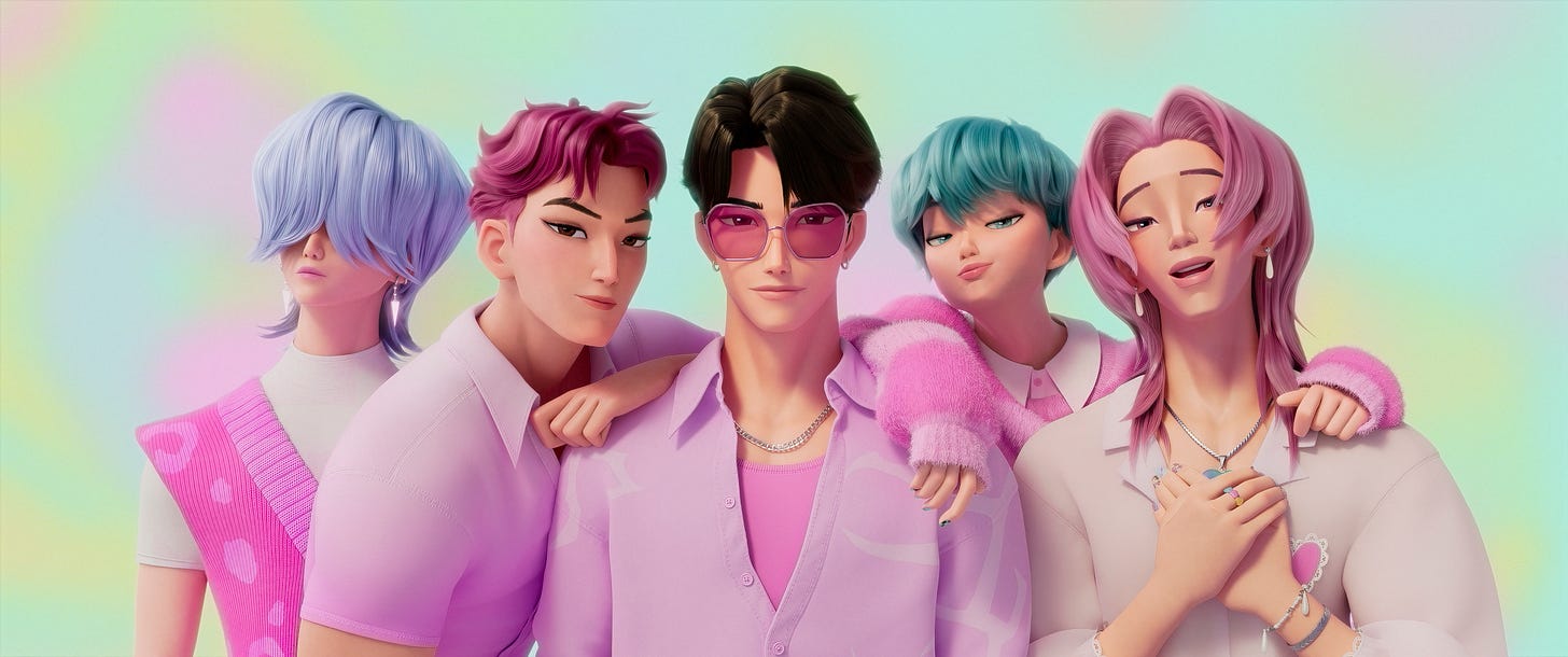 saja boys kpop demon hunters