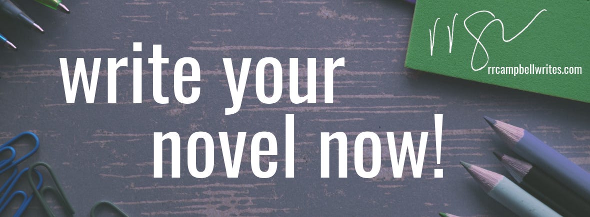 write your novel now