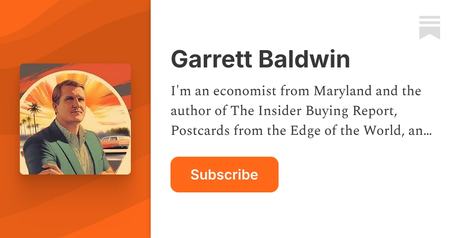 Garrett Baldwin | Substack