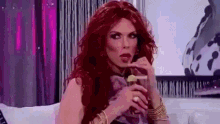 Drag Queen Cocktail GIF - Drag Queen Cocktail Awkward - Discover & Share  GIFs