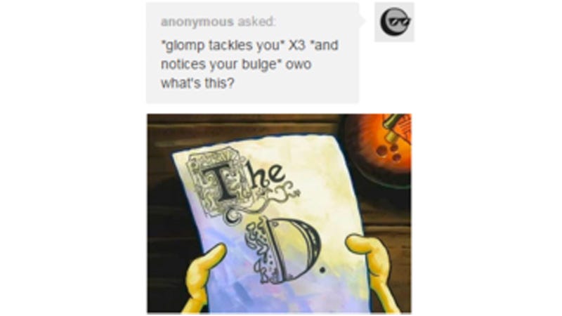 Glomp tackles you x3 and notices your bulge, owo what's this? Glomp tackles you x3 and notices your bulge, owo what's this?