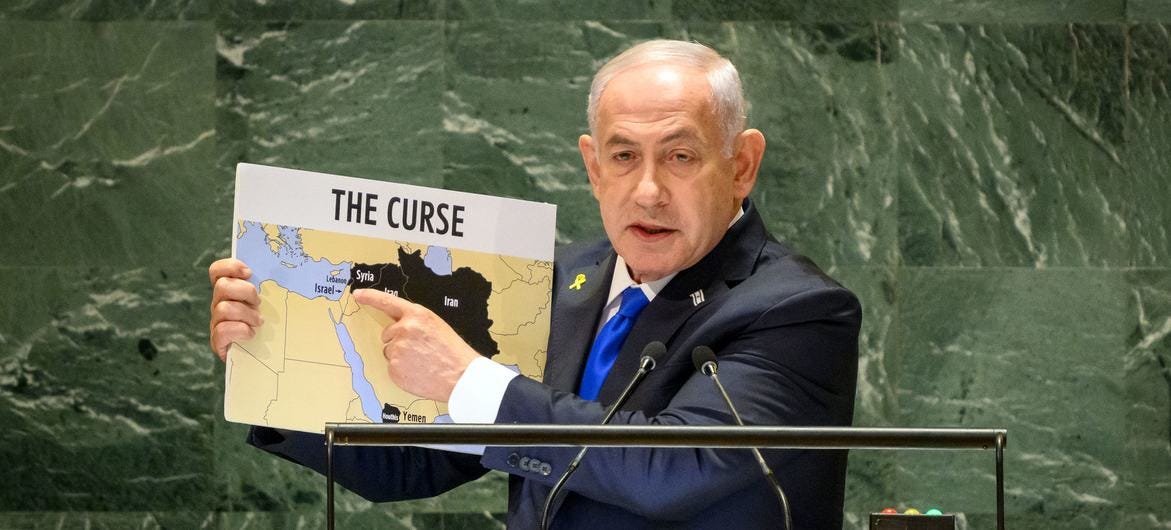 Netanyahu defends Israel at UN; says he came 'to set the record straight' |  UN News