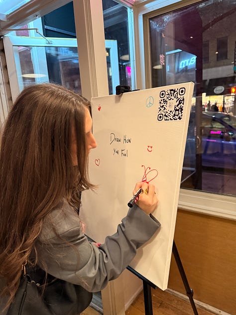 A glimpse into an unforgettable evening filled with connection, creativity, and wellness. From the delicious four-course dinner to heartfelt conversations and inspiring company, here are some of our favorite moments from the Mentally Fit with Ellin x After Hours Club dinner.