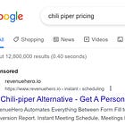 The universe delivers (more landing pages!)