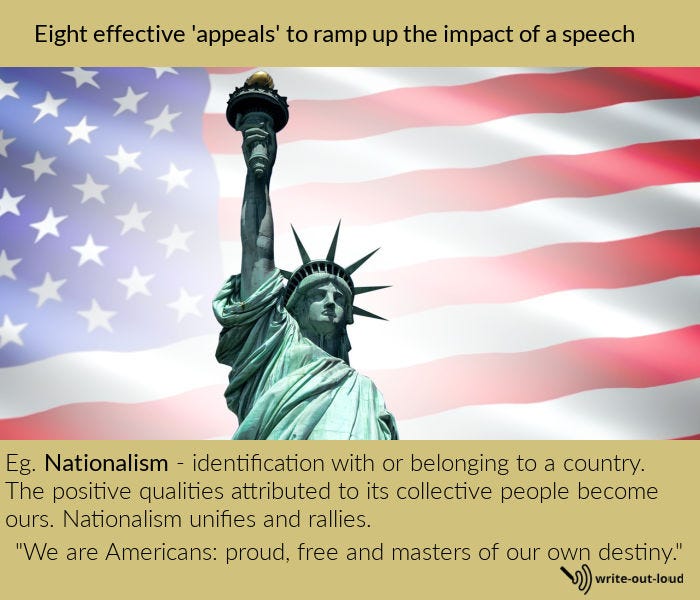 Image: American flag and the Statue of Liberty