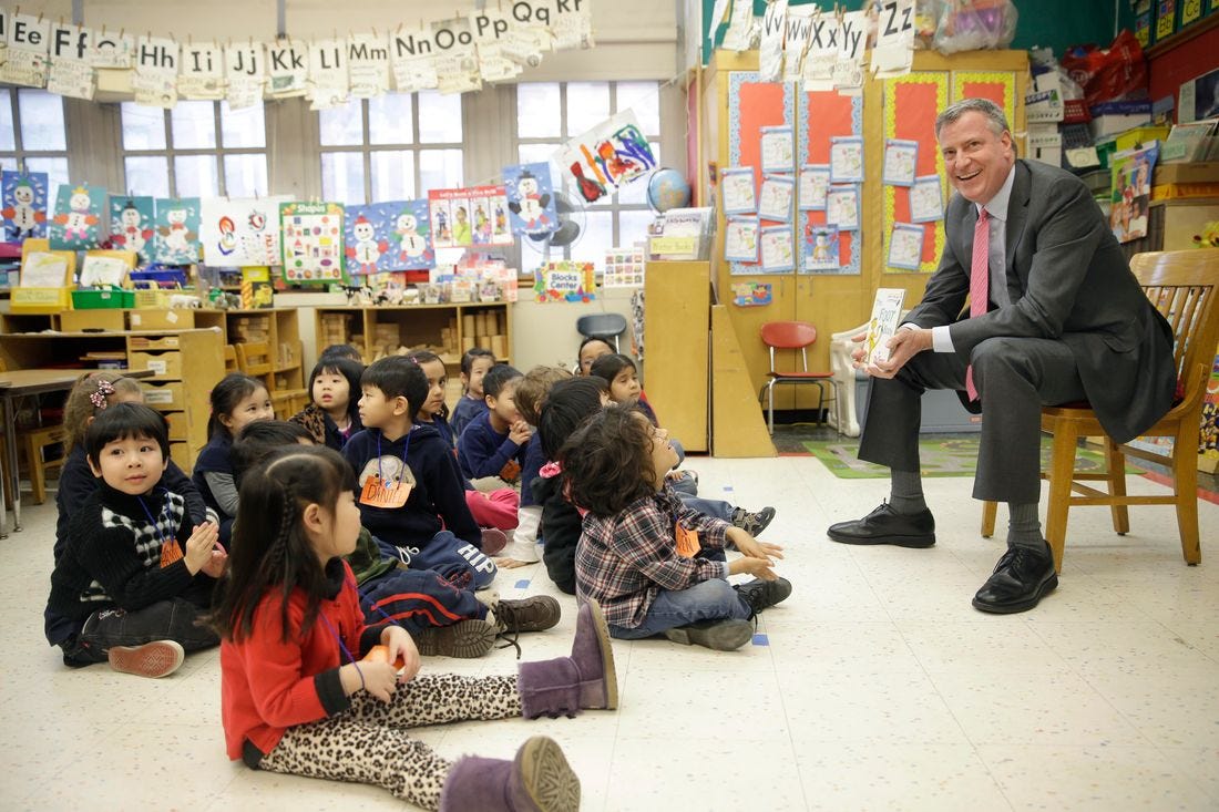 The Miracle of Bill de Blasio's Universal Pre-K