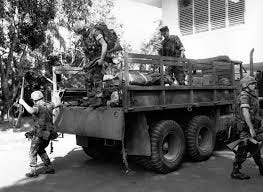 On this day in 1989, Operation Just Cause launches in Panama The United  States launched Operation Just Cause, an invasion of Panama to restore  democracy and overthrow the military regime of General