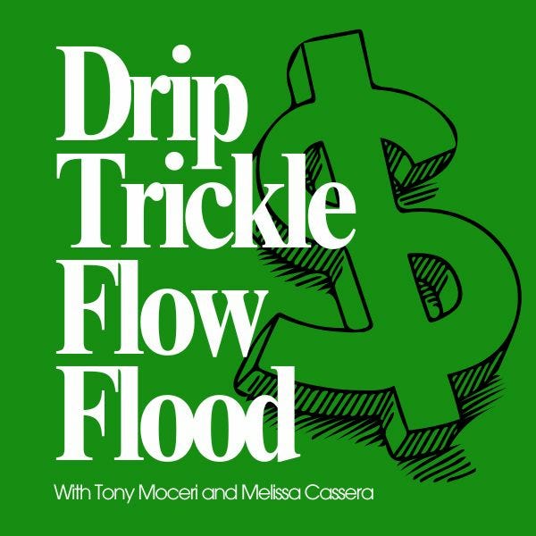 Drip Trickle Flow Flood