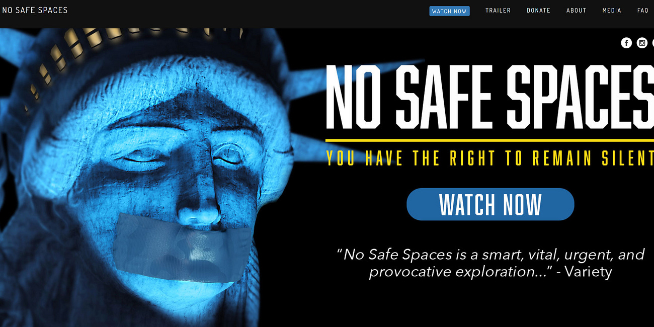 No Safe Spaces?