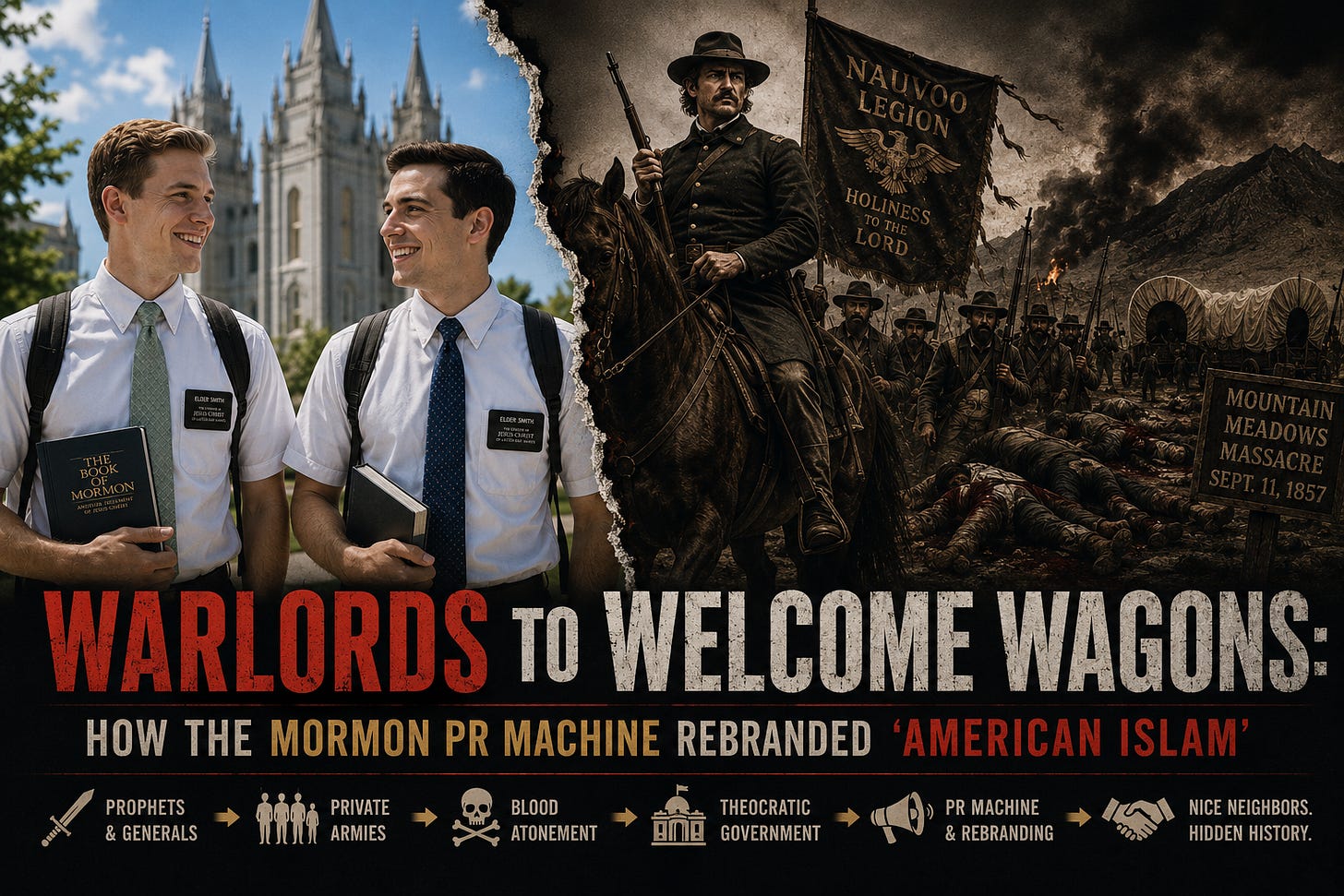 Warlords to Welcome Wagons: How the Mormon PR Machine Rebranded 'American Islam'
