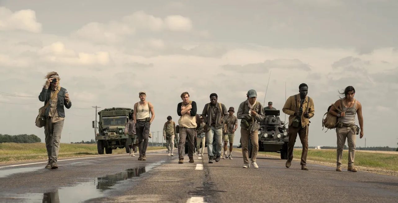 The Long Walk' - First Images from This September's Stephen King Movie -  Bloody Disgusting