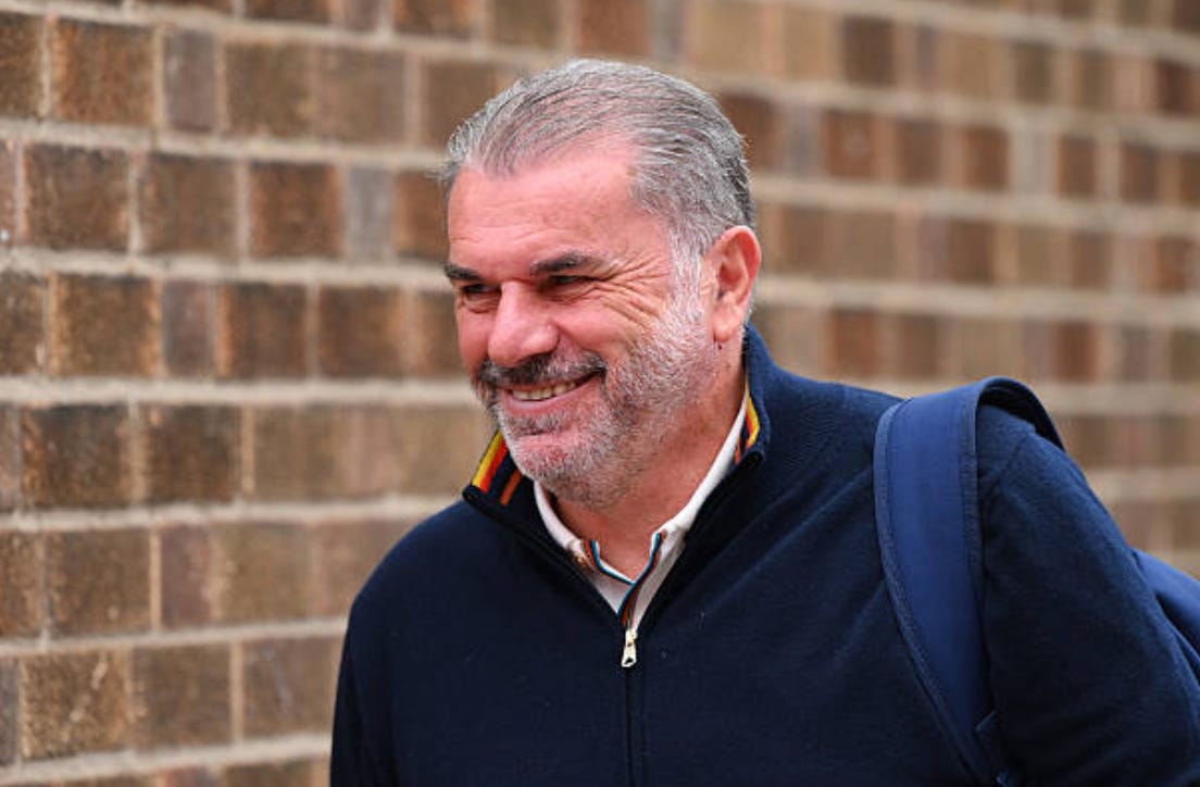 Ange Postecoglou is the Nottingham Forest head coach during the Premier League match between Nottingham Forest and Chelsea at the City Ground in Nottingham, England, on October 18, 2025. (Photo by Jon Hobley/MI News/NurPhoto via Getty Images)