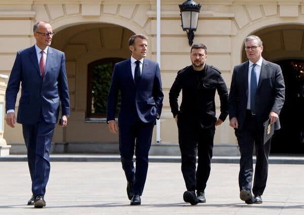 European Leaders to Join Zelensky for Meeting With Trump - The New York  Times