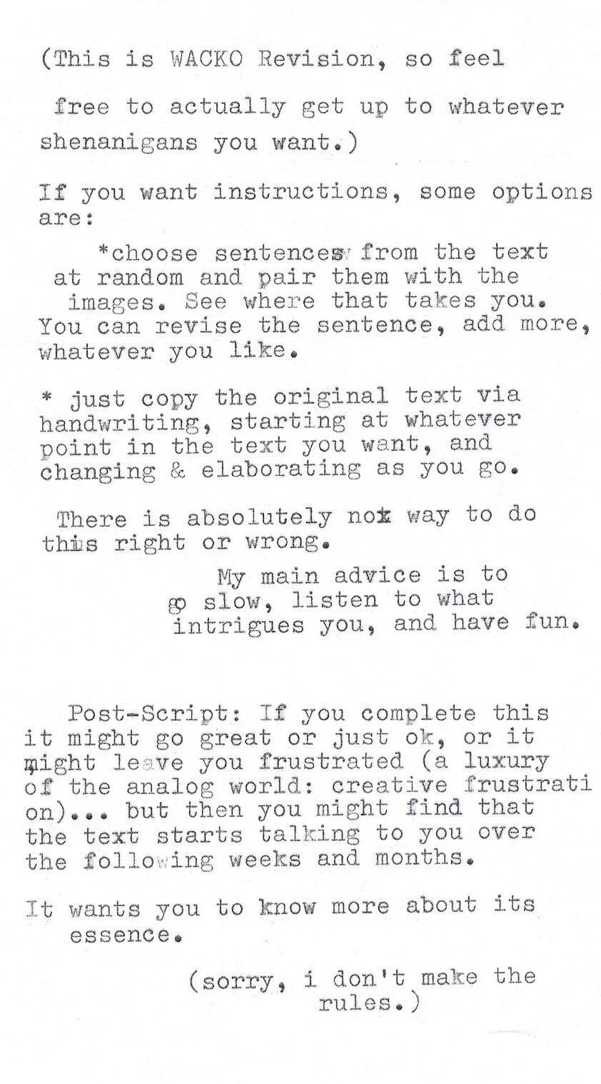 typewritten text, words in image appear in post below