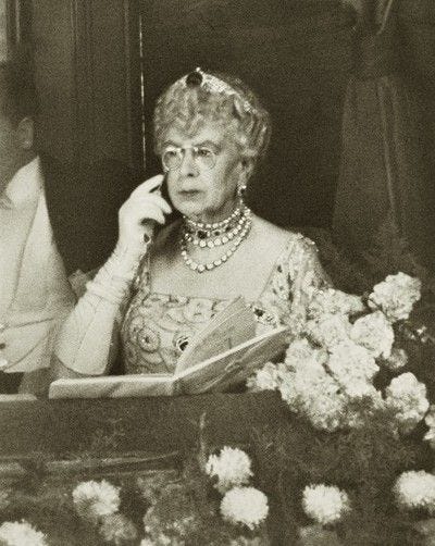 One of my favorite images of dowager Queen Mary. Early 1940s. | Queen mary,  Royal family, European royalty