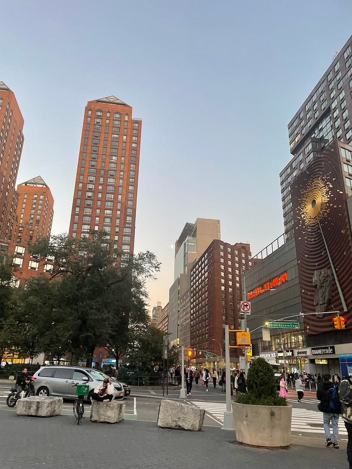 Photos taken in Union Square, NYC