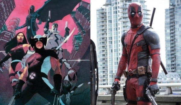 deadpool new mutants and x-force 2016 images deadpool new mutants and x-force 2016 images
