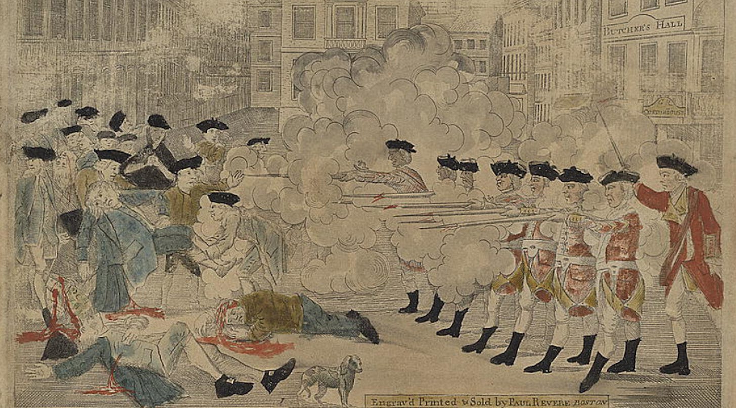 Boston Massacre Archives - The American Revolution Institute