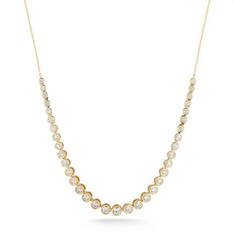Dana Rebecca 14k gold necklaces to wear with a white tee