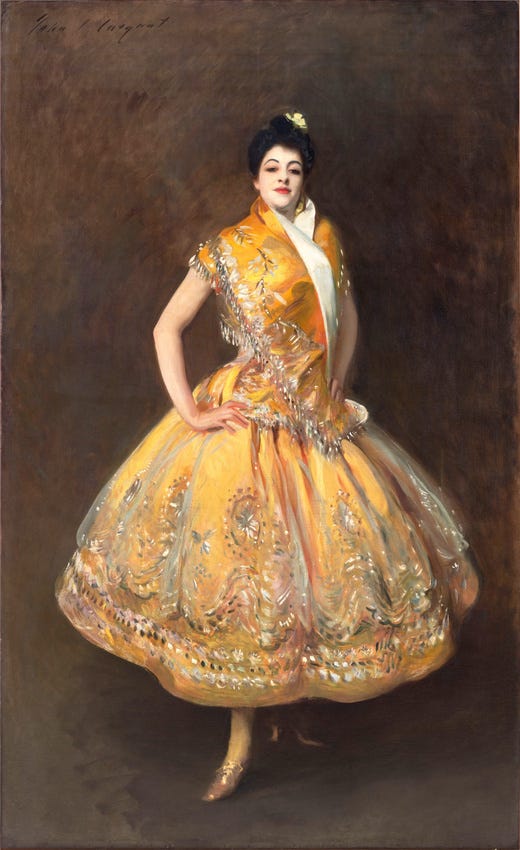 John Singer Sargent - La Carmencita