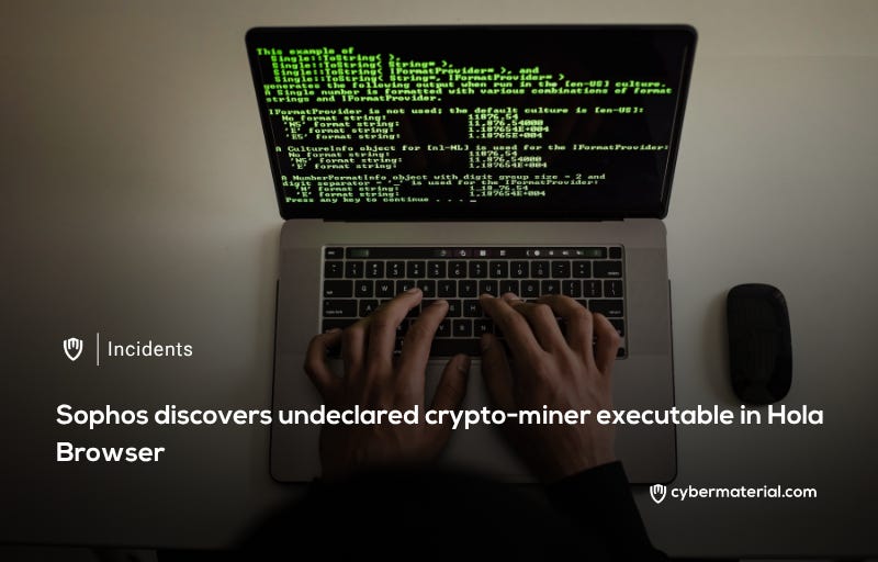 Crypto Miner Discovered in Hola Browser Installer