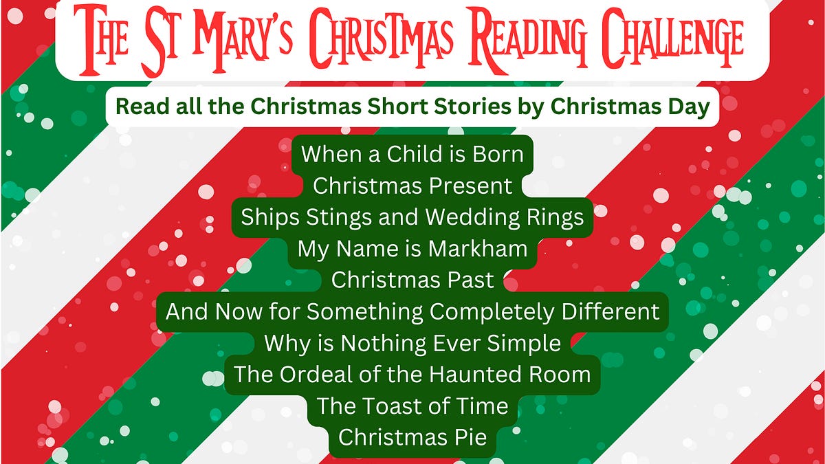 join the st mary's christmas reading challenge
