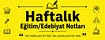 Haftalık Eğitim Notları