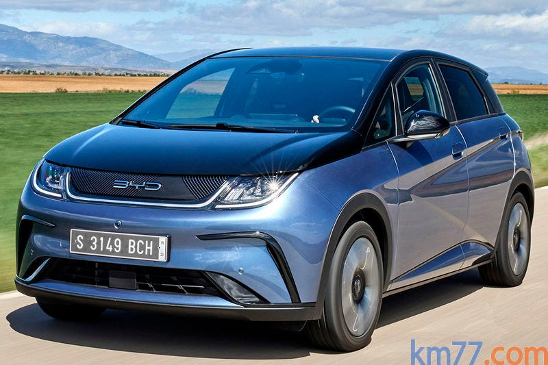 BYD Dolphin (2024) | Información general - km77.com