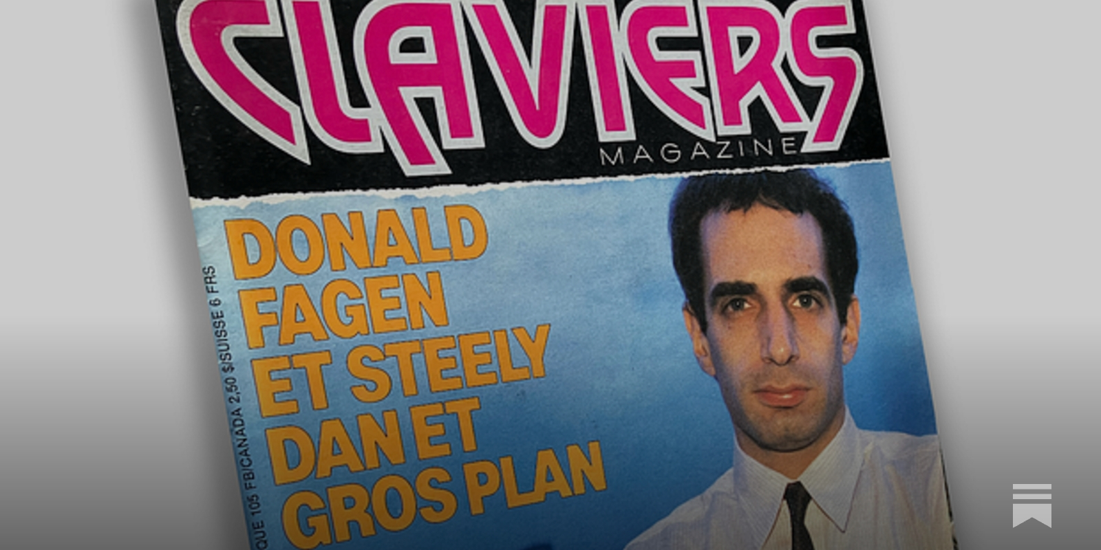 Donald Fagen: rare French magazine interview—translated!