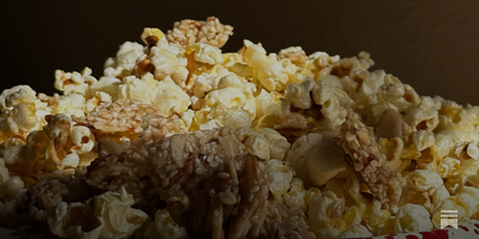 Maple Miso Loaded Popcorn - by Olivia Noceda - On The Rocks