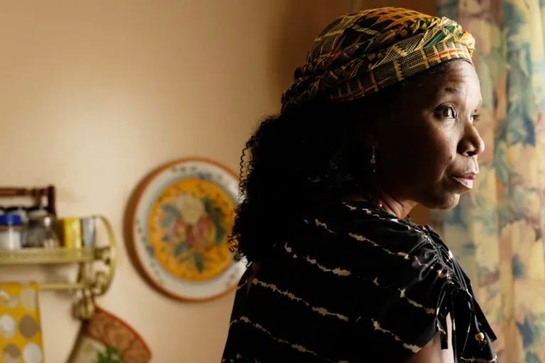 FX's The Drop: A Snowfall Saga -- "Click Pop" -- Season 1, Episode 1 (Airs Tuesday, September 8) -- Pictured: Nicki Micheaux as Gerty Kinsey -- CR: Ray Mickshaw/FX FX's The Drop: A Snowfall Saga -- "Click Pop" -- Season 1, Episode 1 (Airs Tuesday, September 8) -- Pictured: Nicki Micheaux as Gerty Kinsey -- CR: Ray Mickshaw/FX