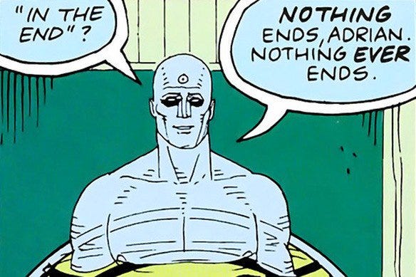 To those that think Cal is Dr. Manhattan based on how he ... To those that think Cal is Dr. Manhattan based on how he ...
