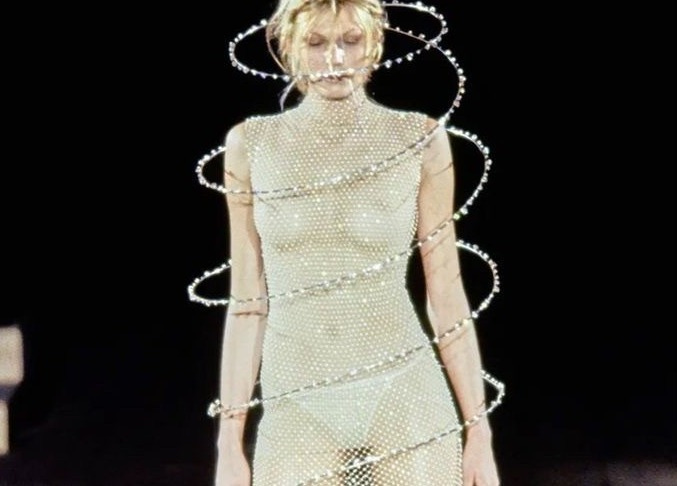 An image added by terrejournal on Feb 25, 2023. May present: fashion, sleeve, thigh, fashion design, dress.