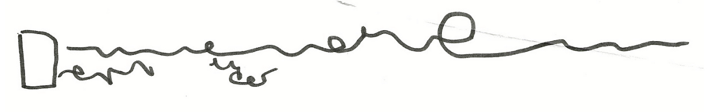 A child’s to-do list scribble